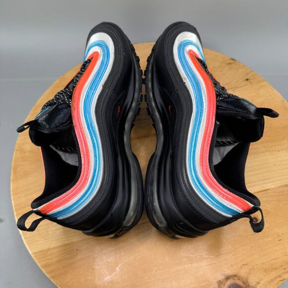 Nike Air Max 97 On Air: Neon Seoul Mens Size 11.5 Shoes Sneakers Reflective 2019 - Picture 6 of 9